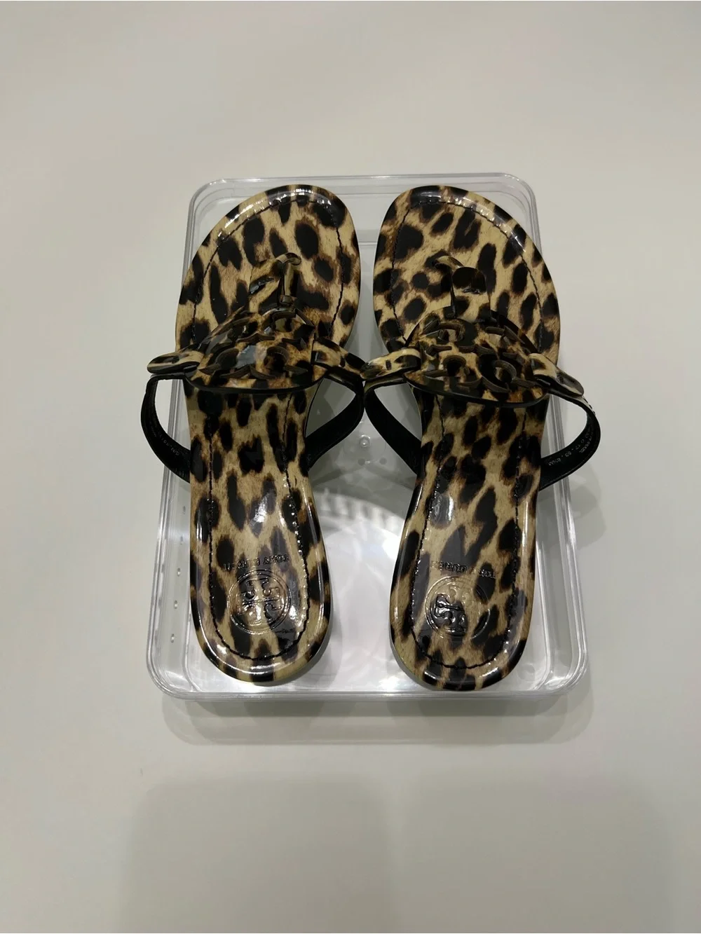 Tory Burch Miller Leopard Print Sandals